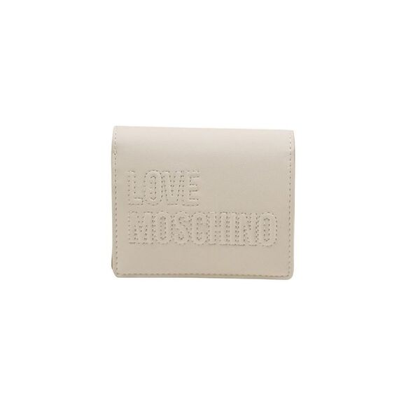 Love Moschino Beige Polyethylene Women's Wallet